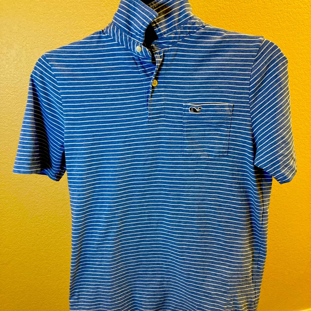 Vineyard Vines boys polo shirt.
